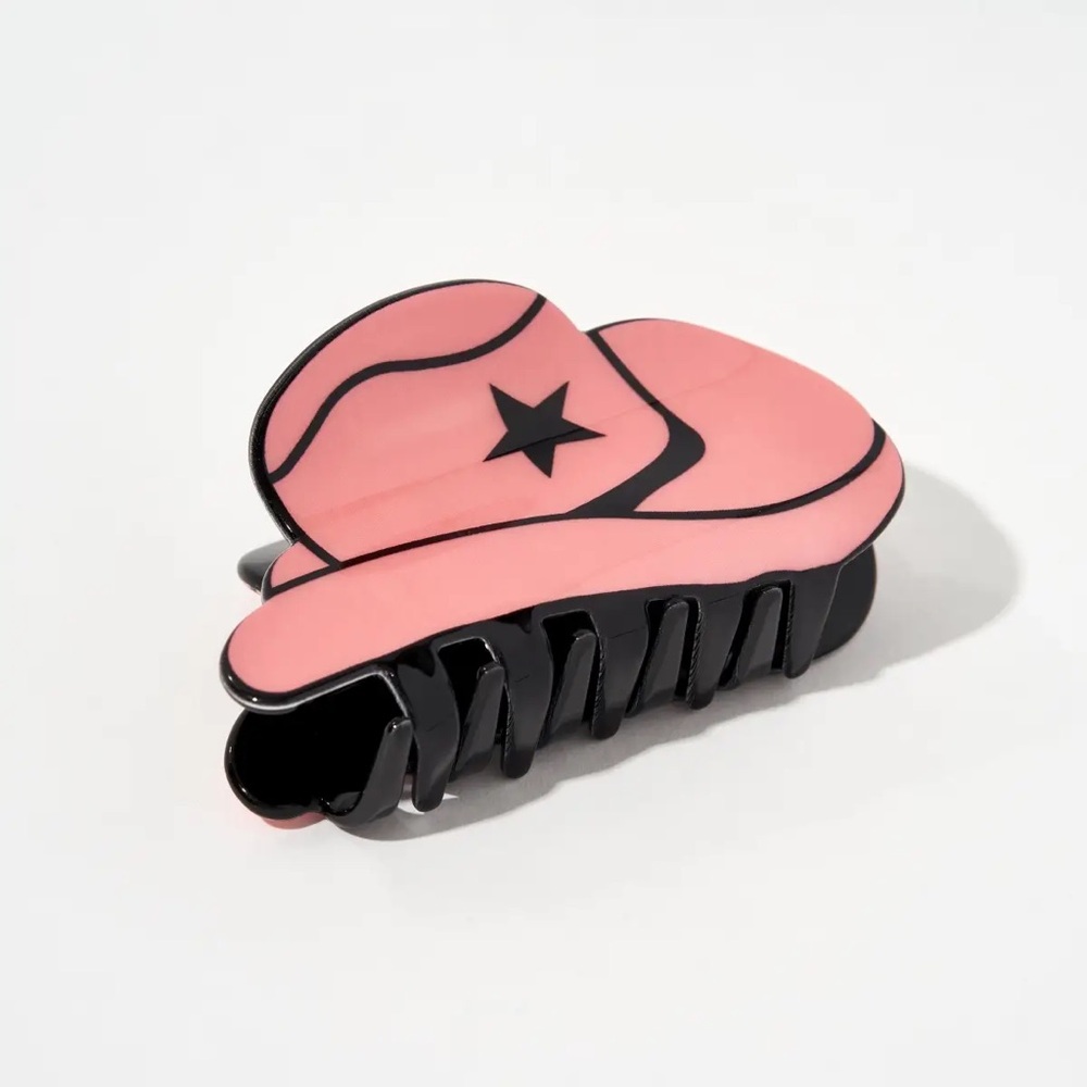 Cowgirl Hat Claw Clip